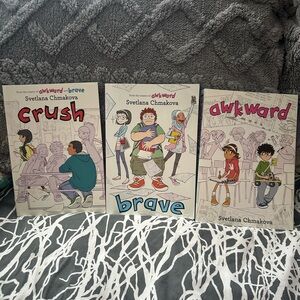 3 comic style book bundle